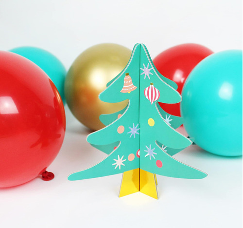 Destellos Navideños - Árbol De Navidad Diy | Manualidades In