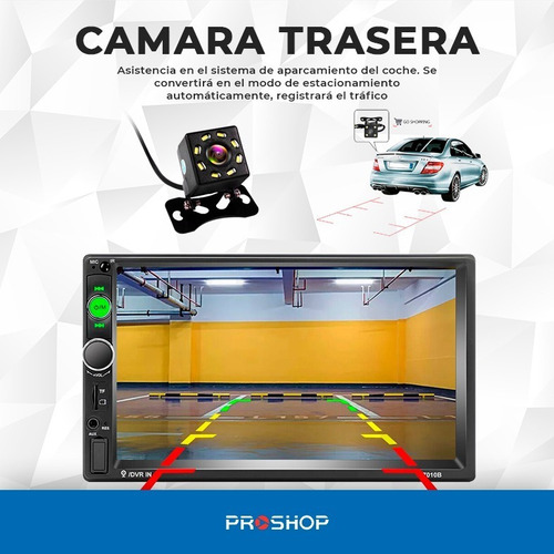 Stereo Auto 2 Doble Din Pantalla 7 Tactil 2 Parlantes !