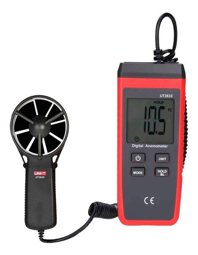 Mini Anemometro Digital Uni-t Ut363s, Velocidad Y Temperatur