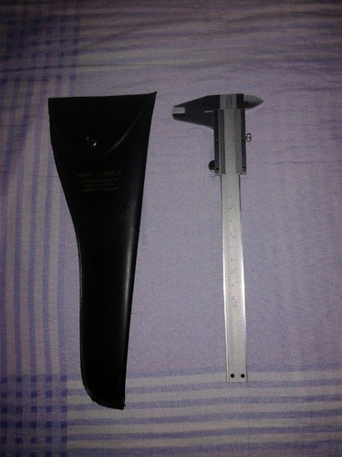 Imagen 3 de 3 de Vernier Calibrador 6 Pulgadas 150mm De Acero Impact 6x150