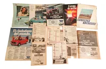 Comprar Lote Publicidad Fiat 125 133 Berlina 128 Europa Iava 1600