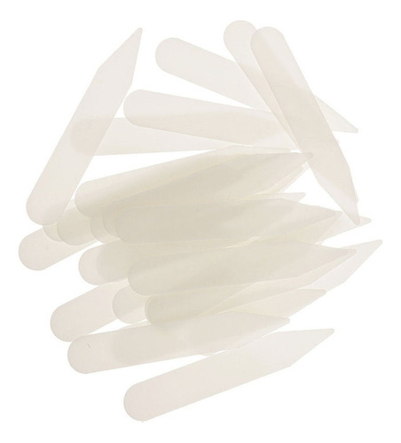A 200 Piezas De Soporte De Camis De Plástico Beige For