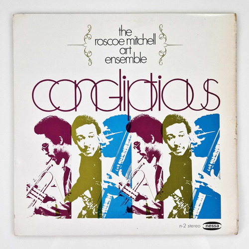 The Roscoe Mitchell Art Ensemble Congliptious 1968 Usa Lp (Usado)