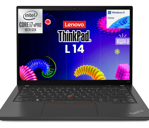 Laptop Lenovo Thinkpad Core I7 10th 16gb Ram 512gb Ssd Negro (Reacondicionado)