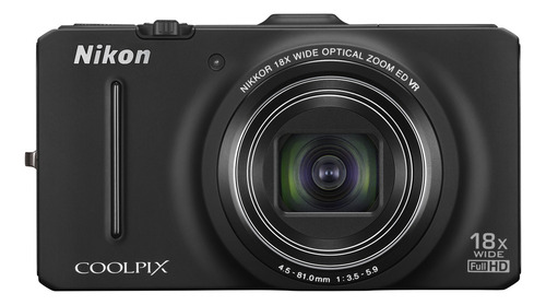 Nikon Coolpix S Cámara Digital De 16.0 Mp, Color Negro De
