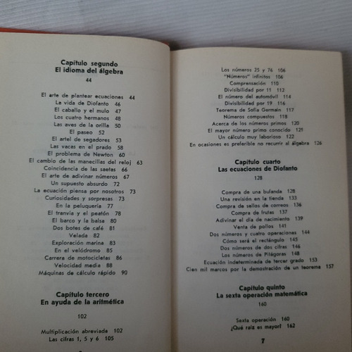 Imagen 6 de 10 de Algebra Recreativa Yakov Perelman Mir Moscu 1978 Tapa Dura