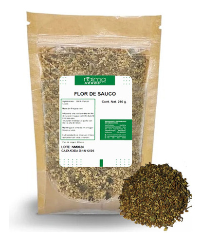 Flor De Sauco Té 100% Natural 250g