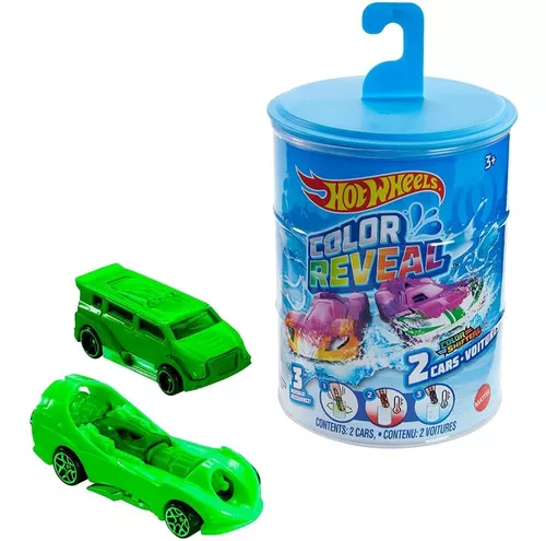 Carrinho hot wheels que muda cor na agua color change