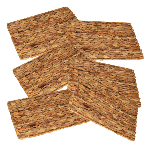 Individual Jacinto Rectang 40x30 Cm Fibra Natural Hogar Deco