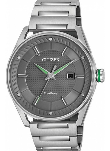 Reloj Citizen 60901 Ecodrive Bm6980-59h Hombre Fc Color del fondo Gris 60901