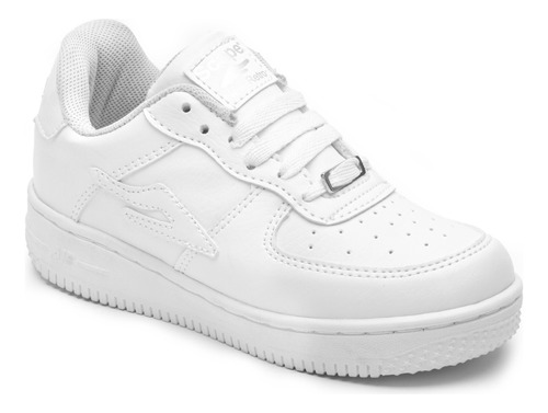 Tenis Blanco Escolar Tipo Force Para Niño Scape 360