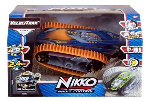 Auto Radio Control Electrico Velocitrax Orange Nikko