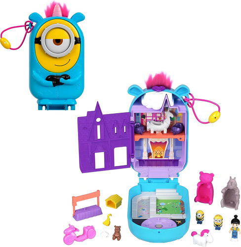 Polly Pocket Set De Juego Compacto Minions
