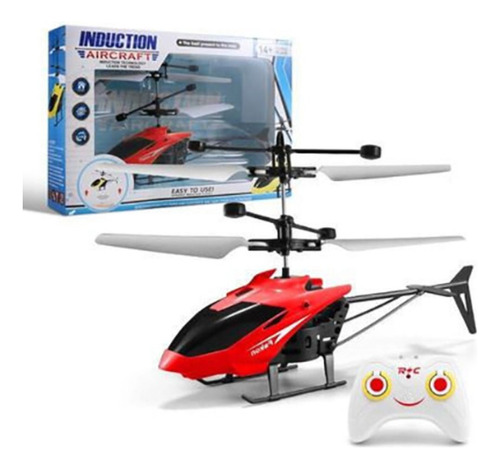 Helicóptero Volador De Plástico Rc Helicopters, Regalo De 2