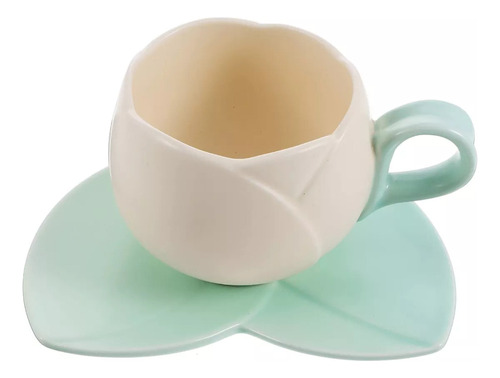 Taza De Tulipan, Linda Taza De Tulipans Rosa