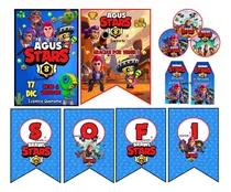Comprar Kit Imprimible Express Personalizado - Brawl Stars