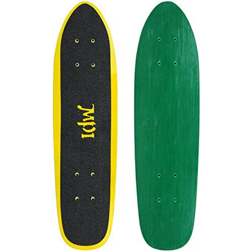 No 2-pack Mpi Old School Skateboard Deck Fibra Vidrio Nariz