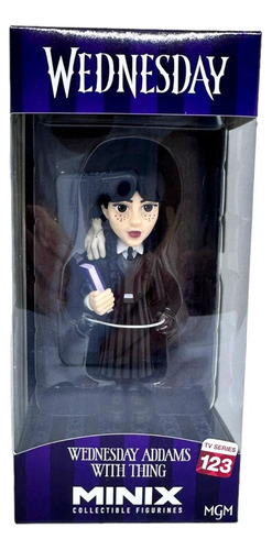 Figura Minix Merlina Addams 12 Cm Original Jedistoys