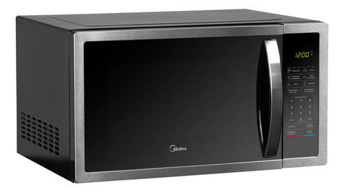Horno De Microondas Midea 1.6 Pies Cúbicos Acero Inoxidable