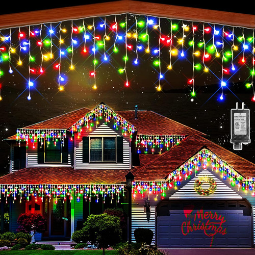 Luces De Navidad Para Decoración Al Aire Libre, 520 Led, 50