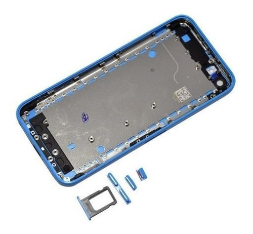 Carcaza Tapa Trasera Housing Trasero Para iPhone 5c Azul 