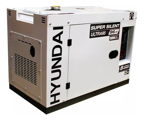 Generador Hyundai Ultra Silent 9.5kw 220/110 96db Residencia