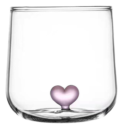 . Set De 2 Vasos De Cristal Heart Decor Para Parejas