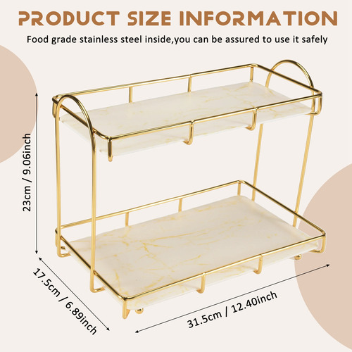 Organizador De Maquillaje J4crystally-light De Lujo Para Enc