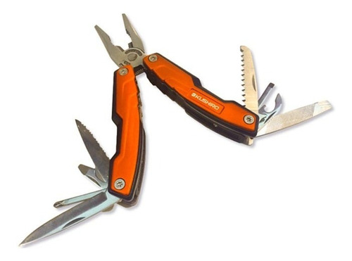 Imagen 4 de 9 de Pinza Multifuncion Premium Herramienta 12 En 1 Camping Funda