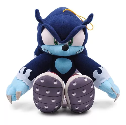 Pelucia Sonic Classico Sonic The Hedgehog Boneco 30cm