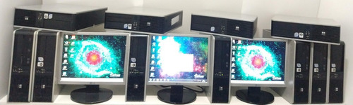 Imagem 2 de 4 de Desktop Hp Core 2 Duo+ Monitor De 15+ Mouse E Teclado