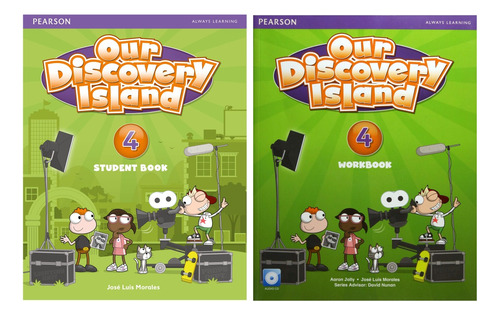 Our Discovery Island 4 - Work Book + Student Book - Pack