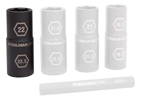 Steelman Pro 1/2 Pulgada De Accionamiento De 6 Puntas Delga