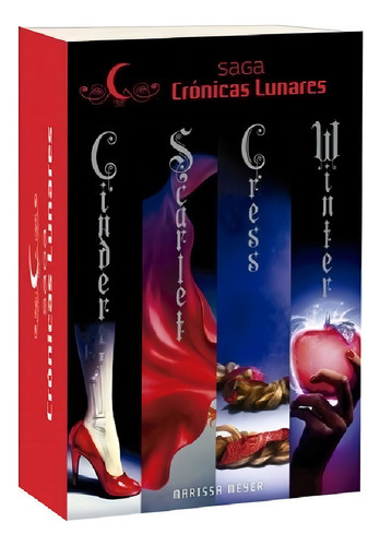 Pack Crónicas Lunares: Cinder + Scarlet + Cress + Winter