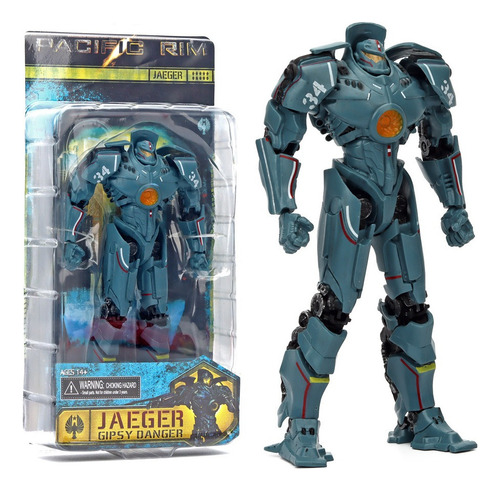 Pacific Rim Jaeger Gipsy Danger Acción Figura Juguete Modelo