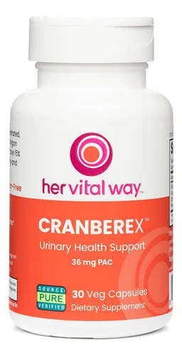 Her Vital Way Cranberex - Pastillas De Arandano Para Mujeres