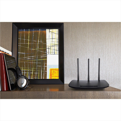 Imagen 4 de 7 de Router, Access point, Range extender TP-Link TL-WR940N V6 negro 220V
