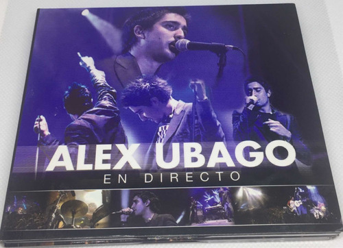 Cd Dvd Alex Ubago En Directo Nuevo