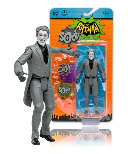 Mcfarlane Dc Batman Classic Tv Series Joker B/n 