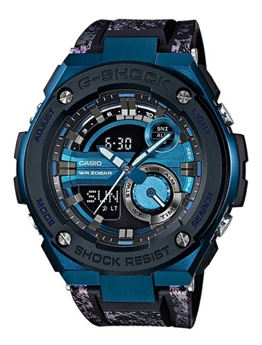 G Shock G Steel Gst 200cp 2 Original Caja Acero Súper Luz 