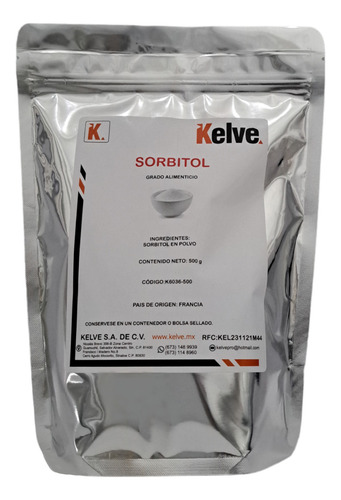 Sorbitol En Polvo 500g Kelve K6036
