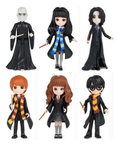 Harry Potter Magical Minis Pack 6 Fig Harry Hermionvoldemor