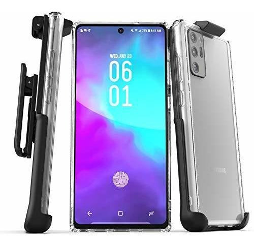 Galaxy Note 20 Ultra Belt Clip Case 2020 Slim Clear Bac...