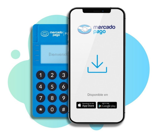 Point Blue Lector De Tarjetas Mercado Pago Bluetooth