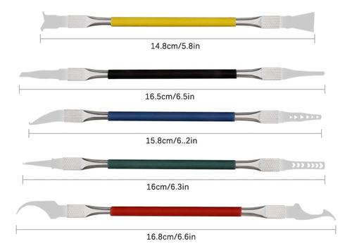 Cohk Herramientas De Reparación 5 En 1 Cpu Ic Desguming Crow