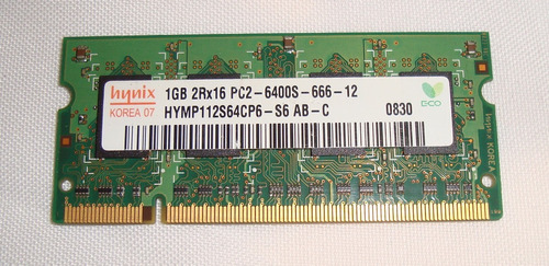 Memoria Ram Ddr2, 1gb, Hymp112s64cp6-s6 