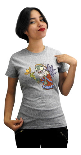 Gris Playera Panda Pvz Zombie Dios Chronos Oferta