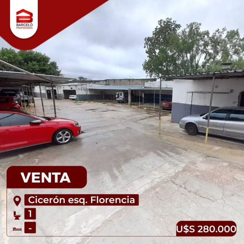 Terreno Con Cochera En Cicerón Esq. Florencia. U$s280000