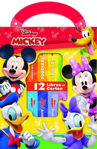 Mi Primera Libreria 12 Libros Mickey Mousse - Aa.vv