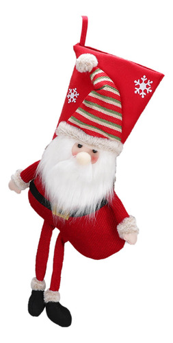 Calcetines Decorativos Navideños P Con Forma De Muñeco De Ni